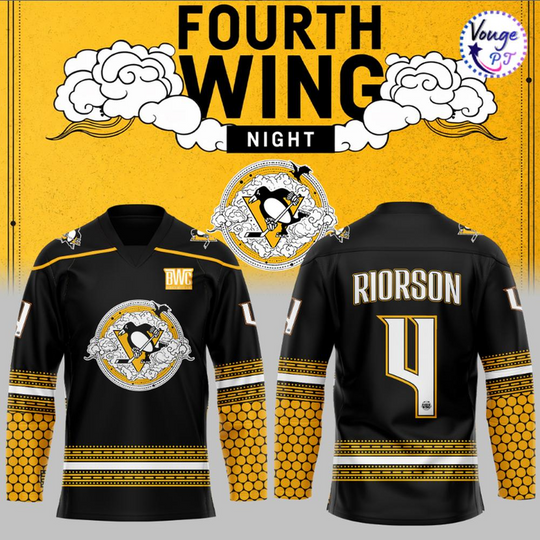 Discover Pittsburgh Penguins Fourth Wing Night Limited Edition Hockey Jersey