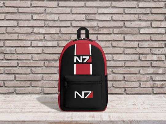 Mass Effect N7 Backpack: Gamer Travel Bag