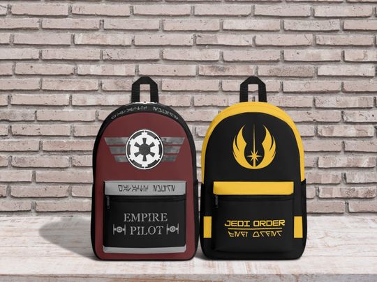 Discover Jedi Order Backpack and Galactic Empire - School, Office backpacks for fans