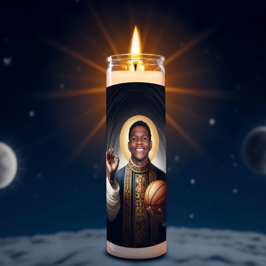 Discover Saint Anthony Edwards Celebrity Prayer Candle