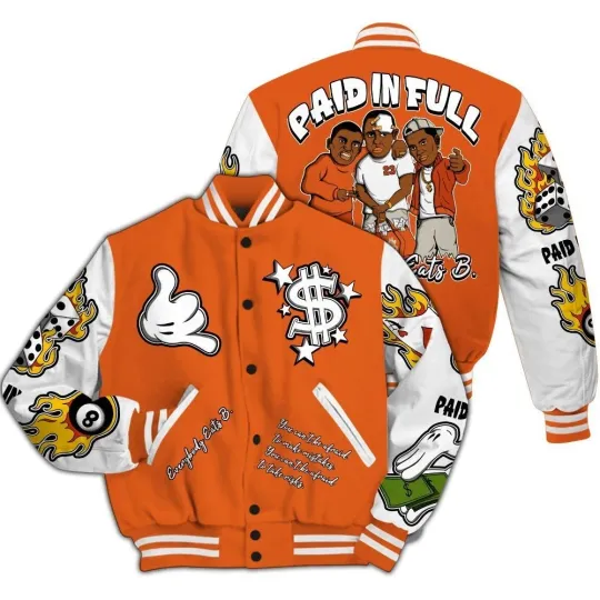 Everybody Paid In Full Baseball Jacket
