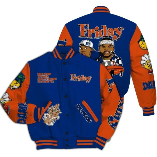 Discover Varsity Jacket To Match Mid Knicks 1s,Friday Sneaker Stress Style All Over Print
