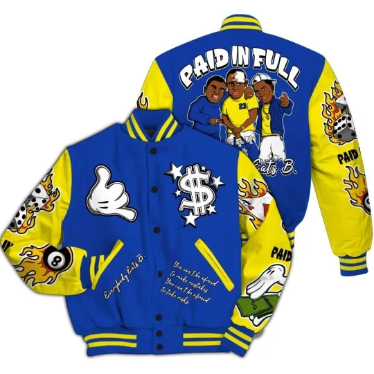 Everybody Paid In Full Baseball Jacket