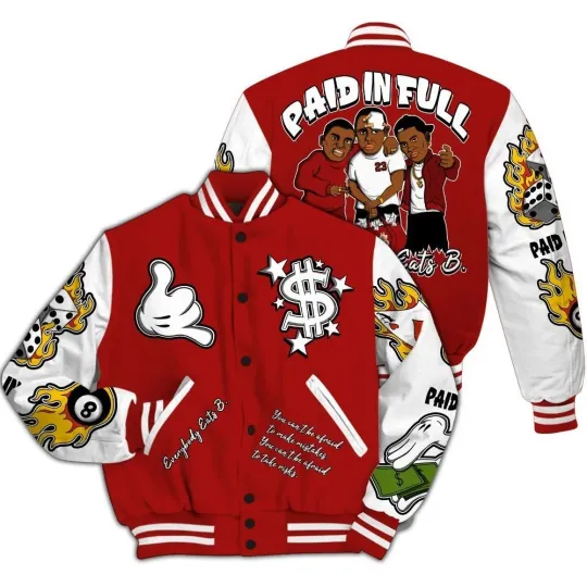 Everybody Paid In Full Baseball Jacket