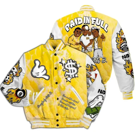 Everybody Paid In Full Baseball Jacket