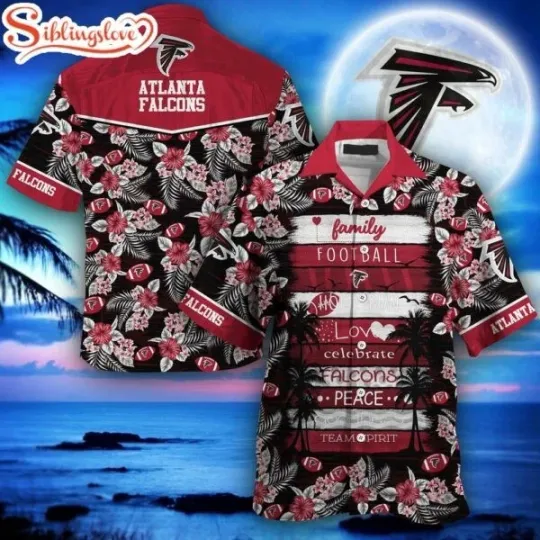 Discover Atlanta Football Team Falconss Team Spirit Hawaiian Shirt