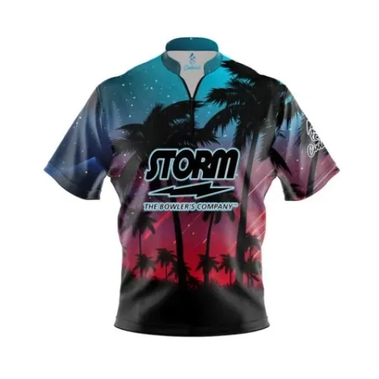 Discover Storm Tropical Light’s Bowling Jersey Short & Long Sleeve