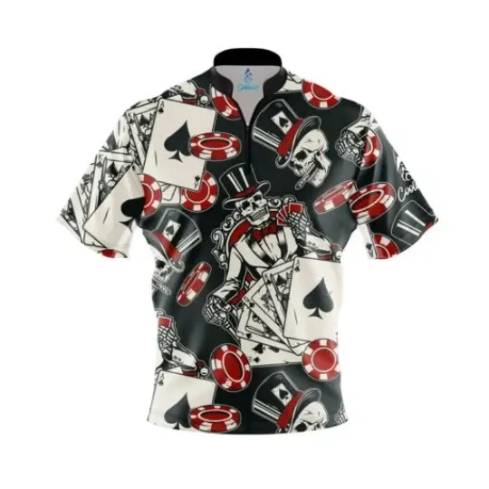 Discover Plain Dead Man’s Hand Bowling Jersey Short & Long Sleeve All Size