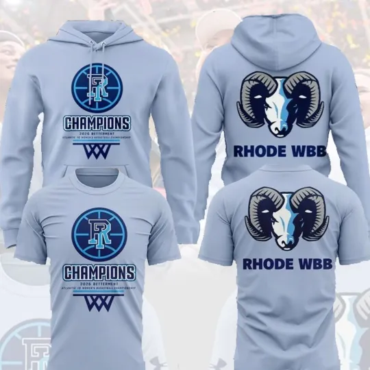 Discover 🔥HOT DEAL! Rhode WBB 2026 A10 WBB Tournament Champions Logo Two Sided Fans Gift