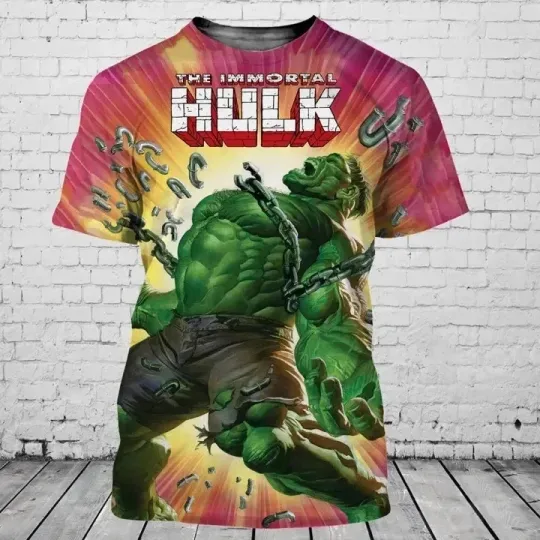 Discover We Are Never Too Old For The Incredible Hulk 3D T-Shirt