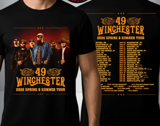 Discover 49 Winchester 2026 Spring And Summer Tour Schedule Venue Tour Dates T Shirt