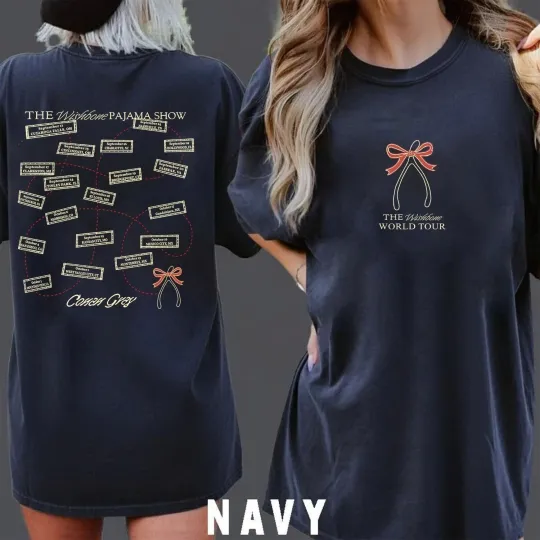 Discover Conan Gray Wishbone World Tour 2026 Tour Dates Inspired T-Shirt