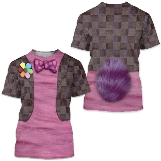 Discover Bing Bong Costume T-Shirt, Inside Out Bing Bong Cosplay Costume 3D T-Shirt
