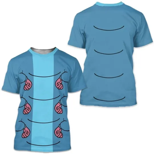 Discover Caterpillar Alice in Wonderland Costume 3D T-Shirt