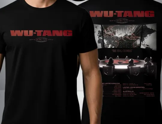 Discover w tang band Clan Forever The Final Chamber Tour 2026 Schedule Tour Unisex T Shirt