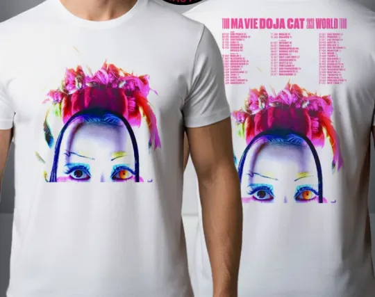 Discover Doja Cat Ma Vie Tour World Tour 2026 Schedule Tour Dates Unisex T Shirt