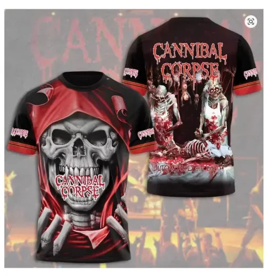 CANNIBAL CORPSE 3D Tee For Fan