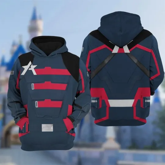 Discover US Agent John Walker 3D Hoodie