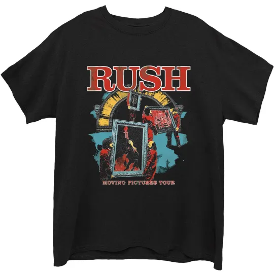 Discover Rush Unisex T-Shirt Moving Pictures