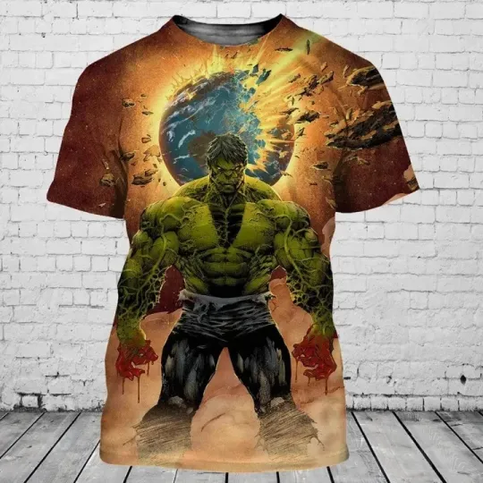 Discover We Are Never Too Old For The Incredible Hulk 3D T-Shirt