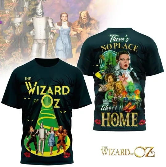 The Wizard Of Oz There No Place Like Home 3D T-Shirt