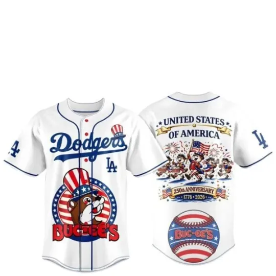 Discover 2026 Dodgerss Freedom 250th USA Anniversary Jersey