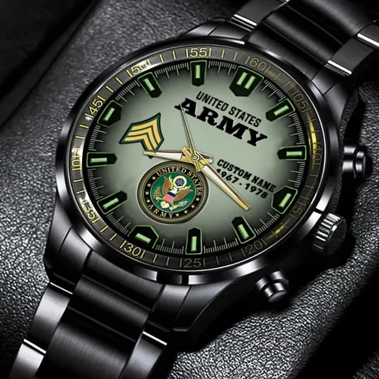 Discover American miltary watch-personalized watch