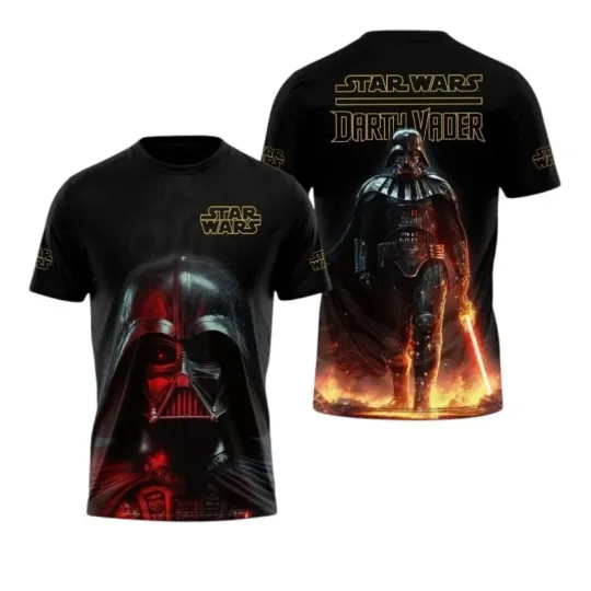 Discover Galaxy Dark Villain 3D All Over Print T-Shirt Sci-Fi Fan Graphic Tee