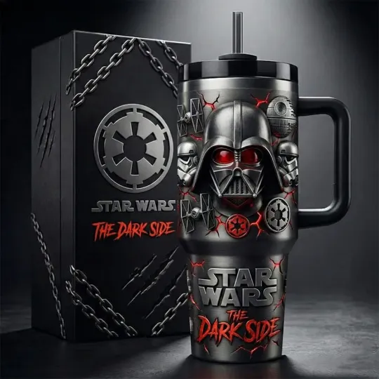 Star Wars Darth Vader Dark Side Tumbler, No Box