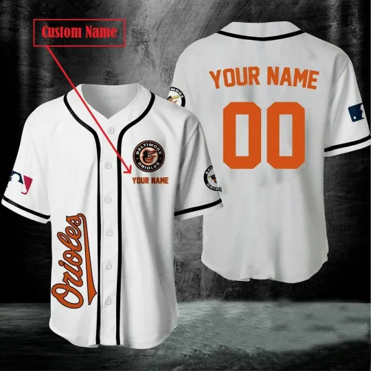Discover Personalized You Orioles Custom Name Baseball Jersey