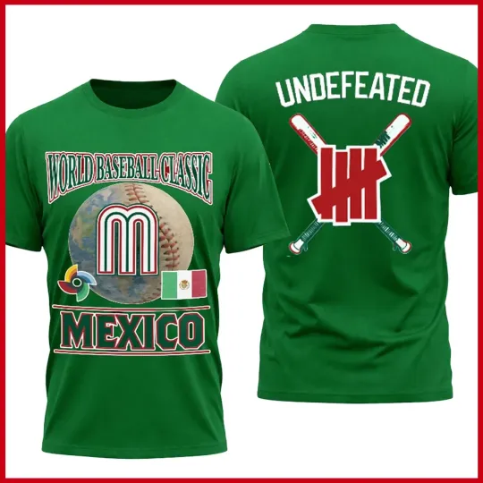 Discover Mexico Baseball 2026 World Baseball Classic T-shirt All Size S to 3XL