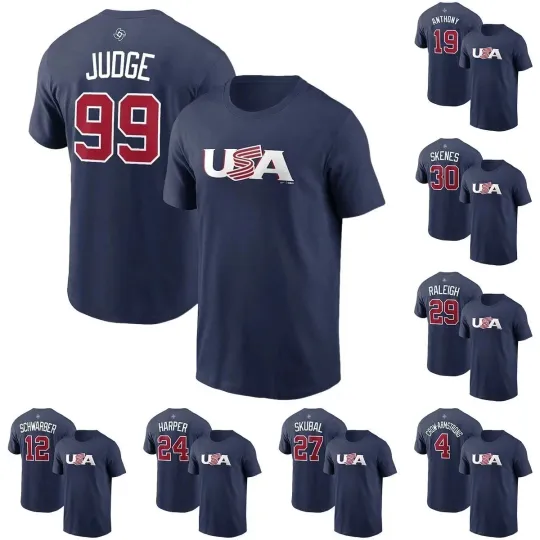 Discover USA Team 2026 World Baseball Classic: Anthony, Raleigh, Harper, Bregman, McLean