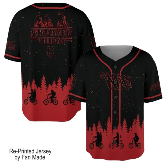 Discover Mets Stranger Things Jersey 2025 All Sizes