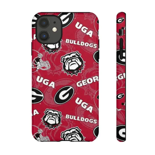 Discover University of GA bulldogs iPhone Case