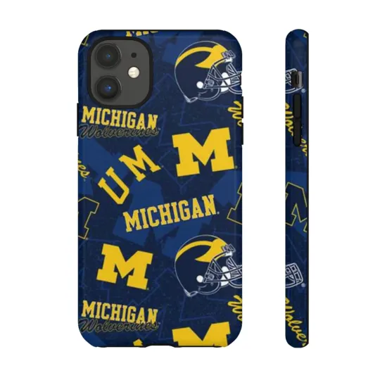 Michigan Wolverines Apple iPhone Cases