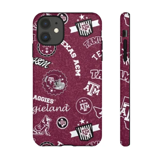 Discover Texas A&M Aggies iPhone Cases