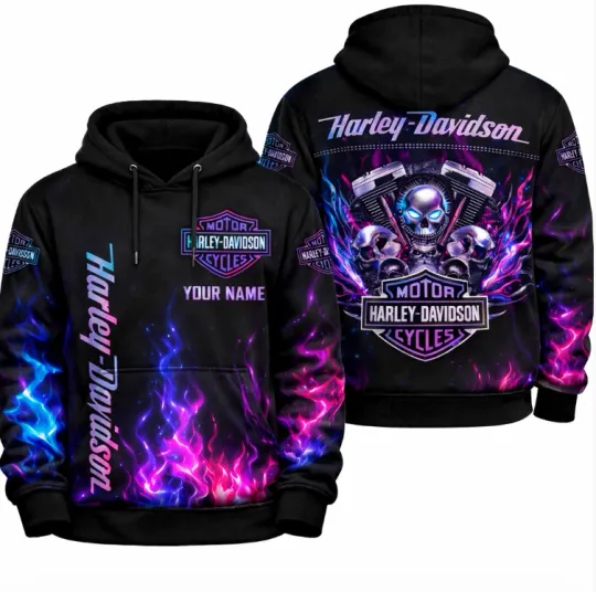 Discover Personalized Harley Racing Davidson 3D Hoodie