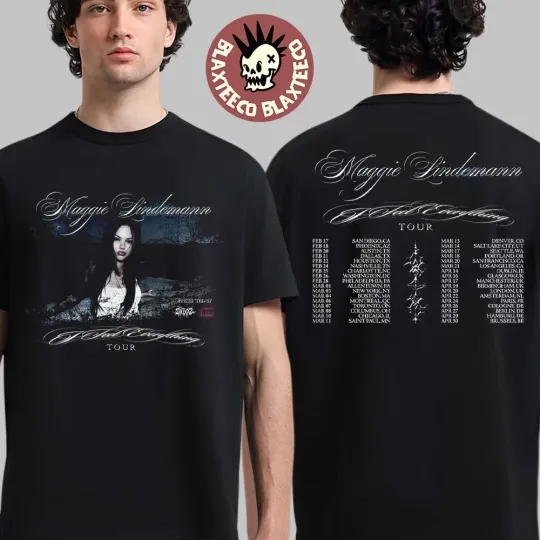 Discover Maggie Lindemann I Feel Everything Tour 2026 Schedule Dates Merch T-Shirt