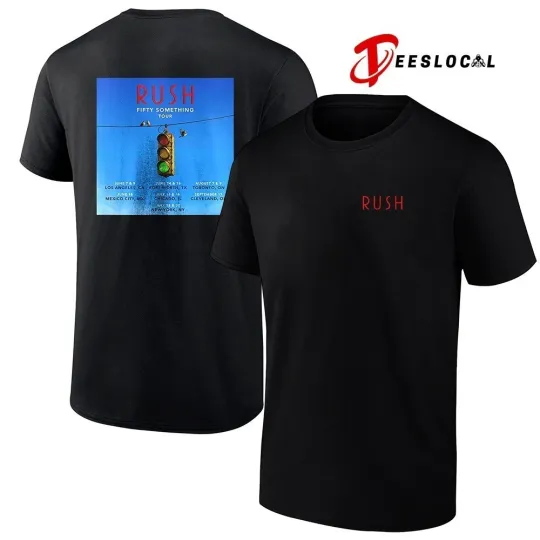 Discover Rush Fifty Something tour 2026 Concert Fan Gifts T-Shirt