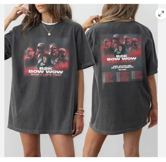 Discover B2K Tour 2026 Shirt – Bow Wow Boys 4 Life T-shirt.