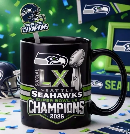 Seatle Seahawks SBowl Champions 2026 - MUG