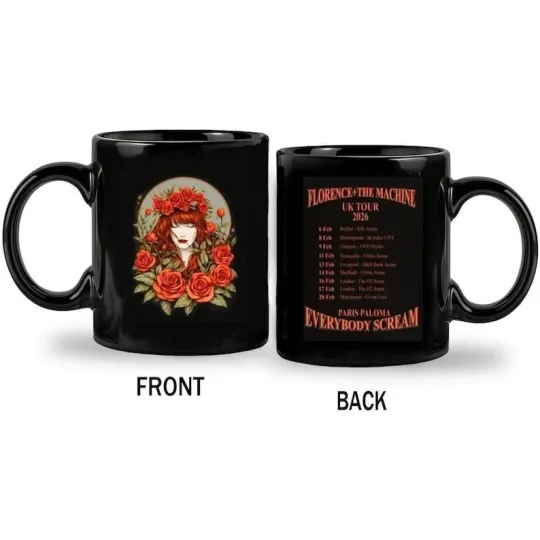 Florence and The Machine Tour 2026 Everybody Scream Mug