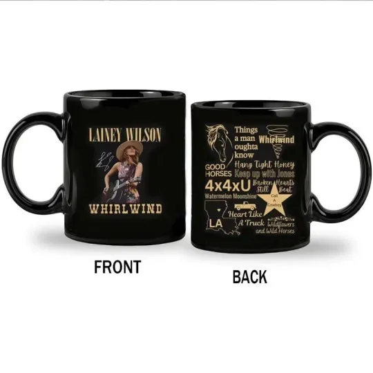 Discover Lainey Wilson Whirlwind World Tour 2026 Accessories Mug