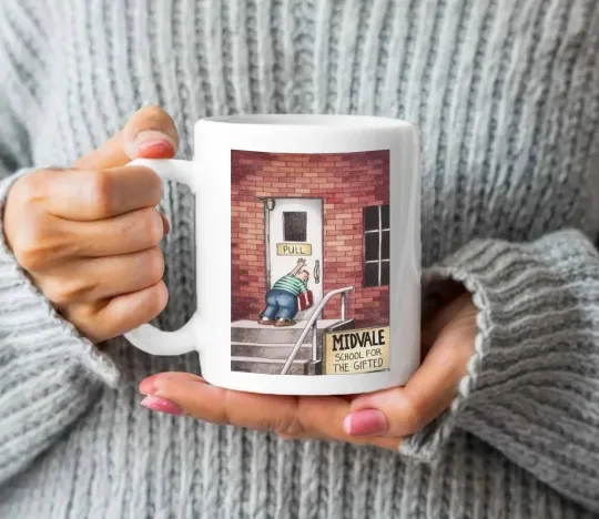 Discover The Far Side Gary Larson Coffee Mug Midvale School For The Gifted