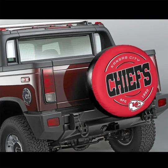 Discover Kansas City Chiefs Spare Tire Cover Waterproof