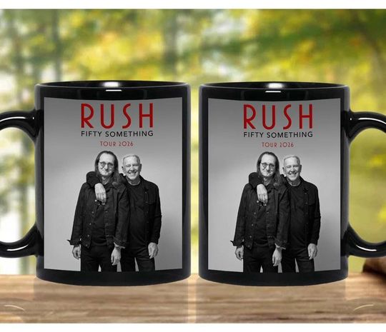 Discover RUSH Announce 2026 Tour Coffee Mug