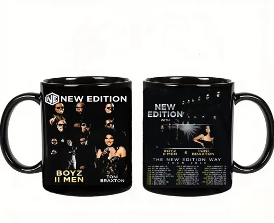 Discover New Edition Way Tour 2026 mug,NE R&B Group Concert