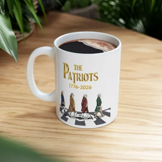 Discover The Patriots 1776–2026 American History Anniversary Mug