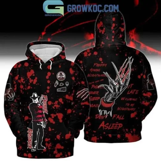 Discover Freddy Krueger Nightmare 3D Hoodie for Halloween