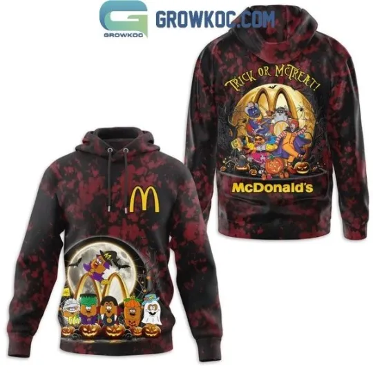 Discover McDonald's Trick or Treat Halloween 3D Hoodie